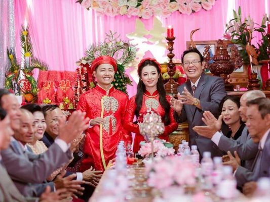 Phát biểu trong lễ rước dâu
